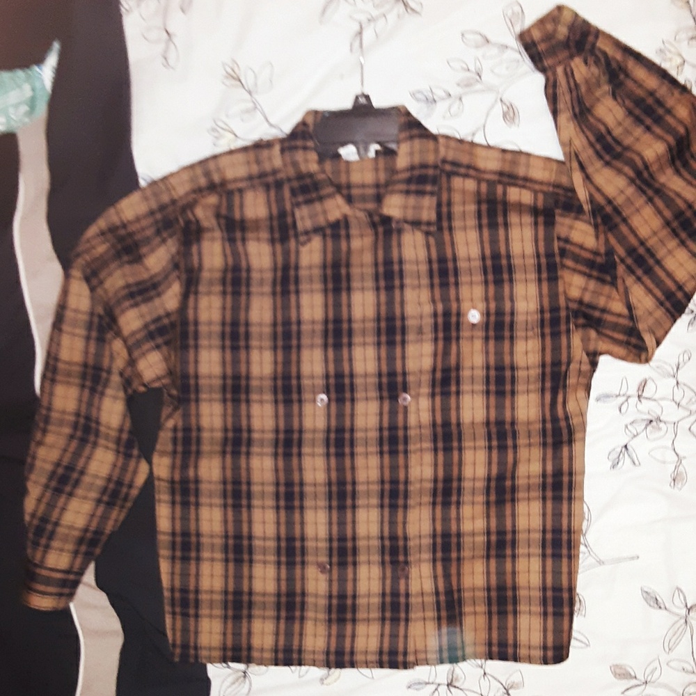 Christian Dior plaid shirt